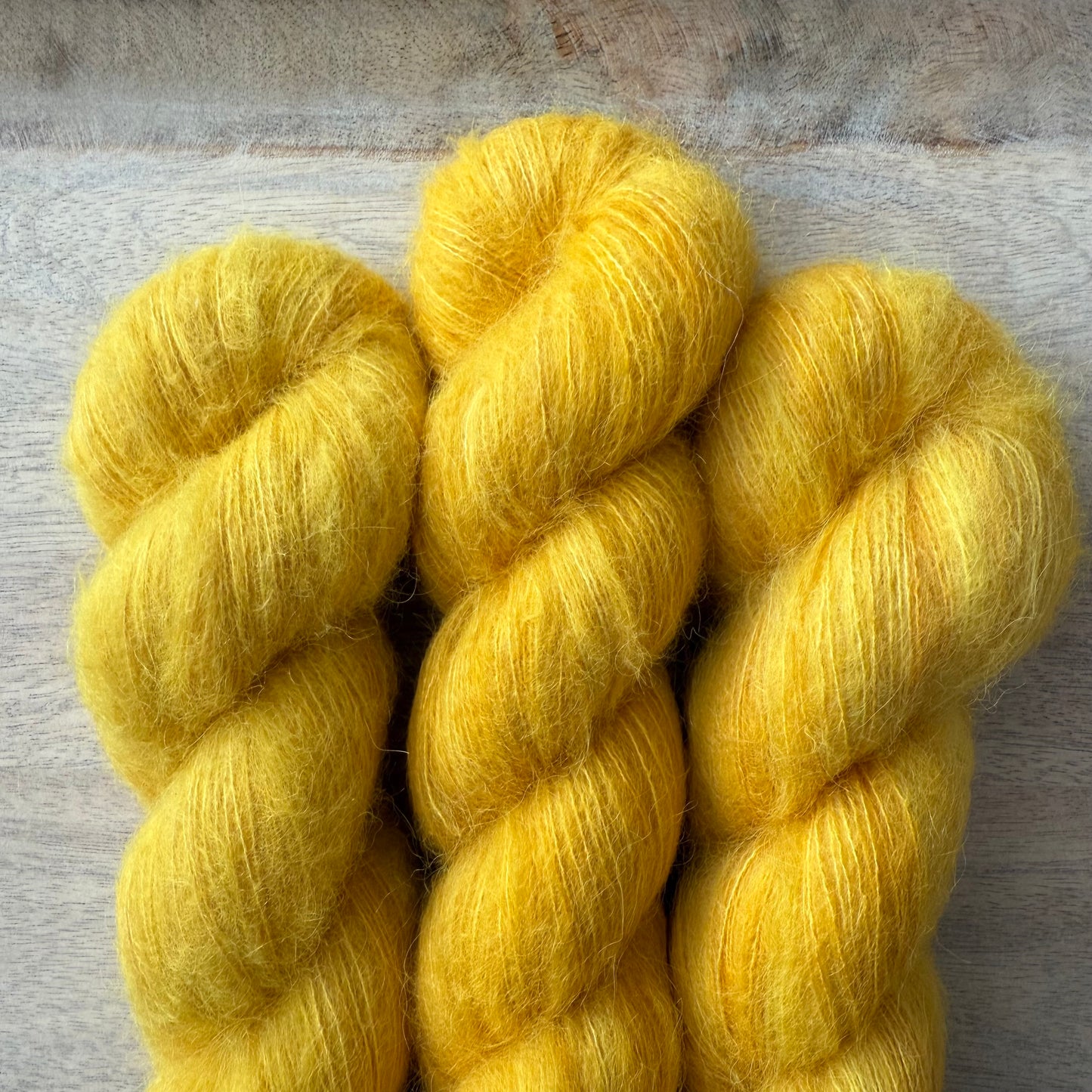 High Noon Lace | Hand Dyed Yarn | Baby Suri Alpaca & Mulberry Silk | In Stock