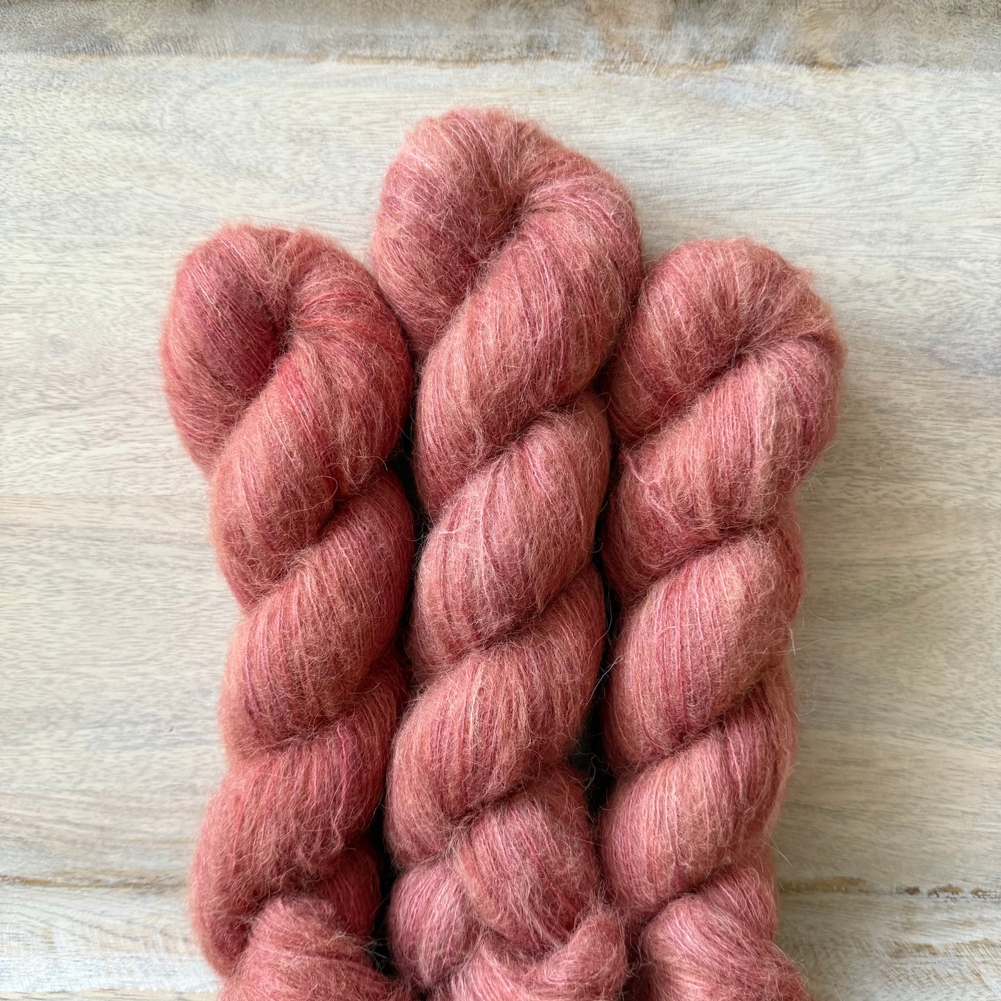 Terra Lace | Hand Dyed Yarn | Baby Suri Alpaca & Mulberry Silk | In Stock
