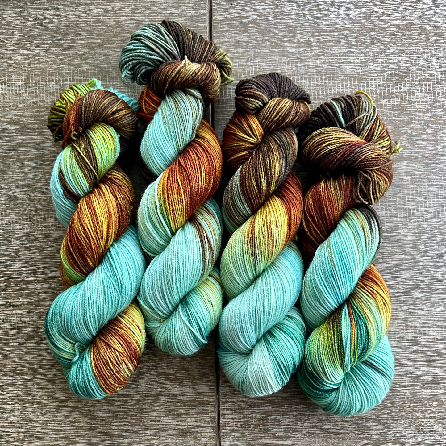 2025 Copper Patina | Hand Dyed Yarn | Ready to Ship