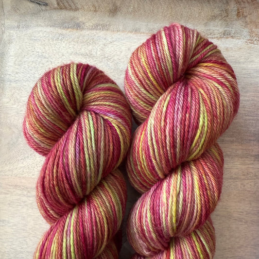 Cherry (Lot 4) Worsted | F/W 2025 Hand Dyed Yarn | In Stock