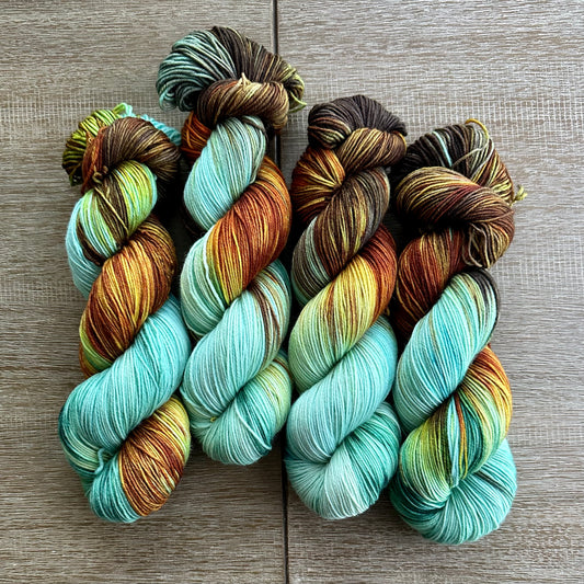 2025 Copper Patina | Hand Dyed Yarn | Ready to Ship