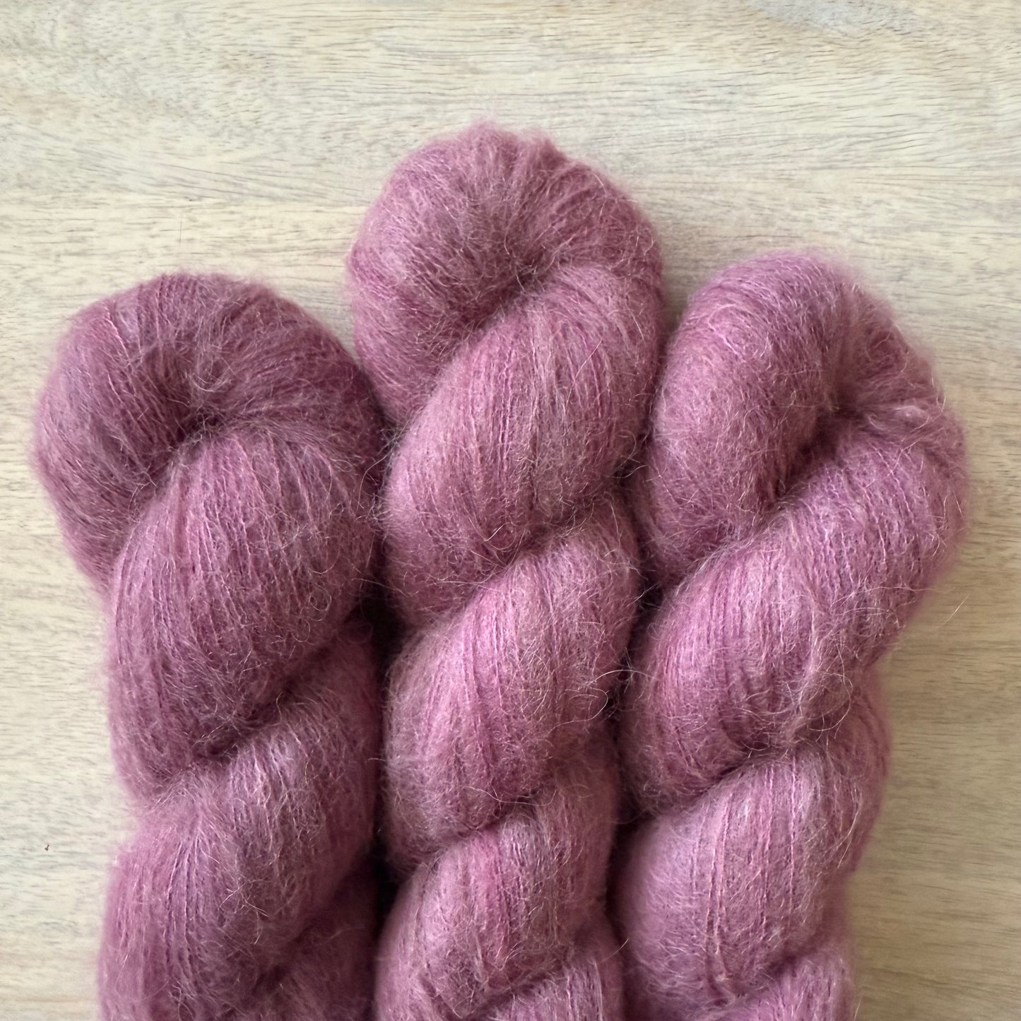 Deep Dusk Lace | Hand Dyed Yarn | Baby Suri Alpaca & Mulberry Silk | In Stock