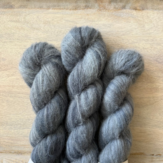 Lobo Lace | Hand Dyed Yarn | Baby Suri Alpaca & Mulberry Silk | In Stock