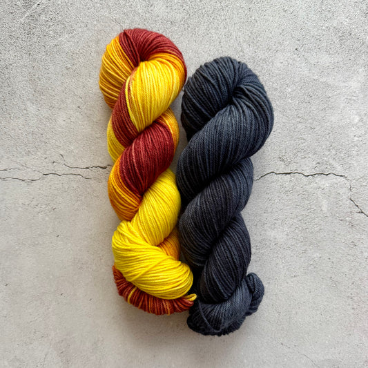 Imperial Moth Yarn Set – Snowdrift Select DK | Dyed to Order